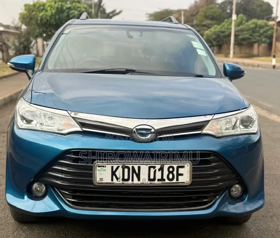 Toyota Corolla Fielder 2015 Blue