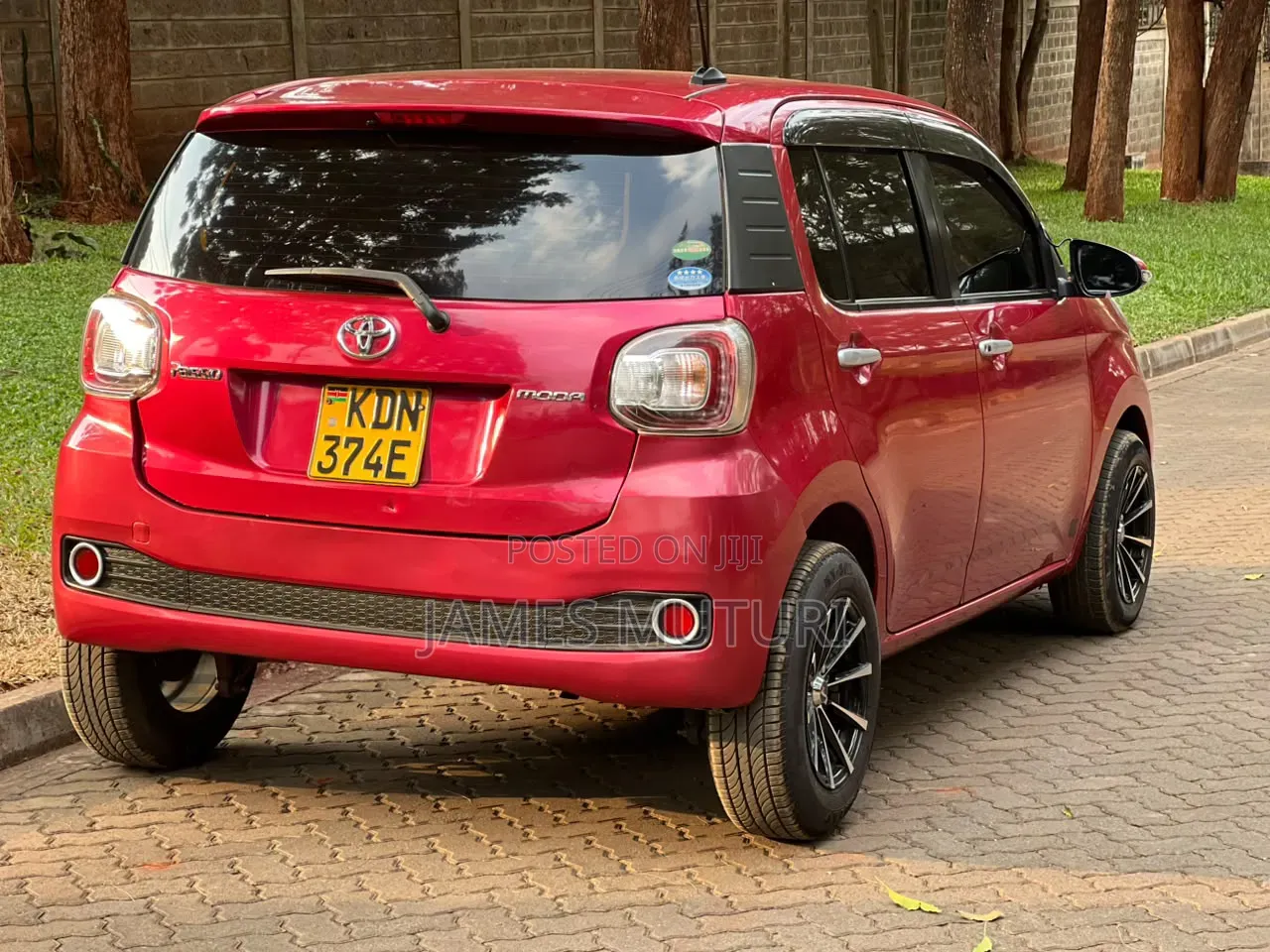 Toyota Passo 2016 Red