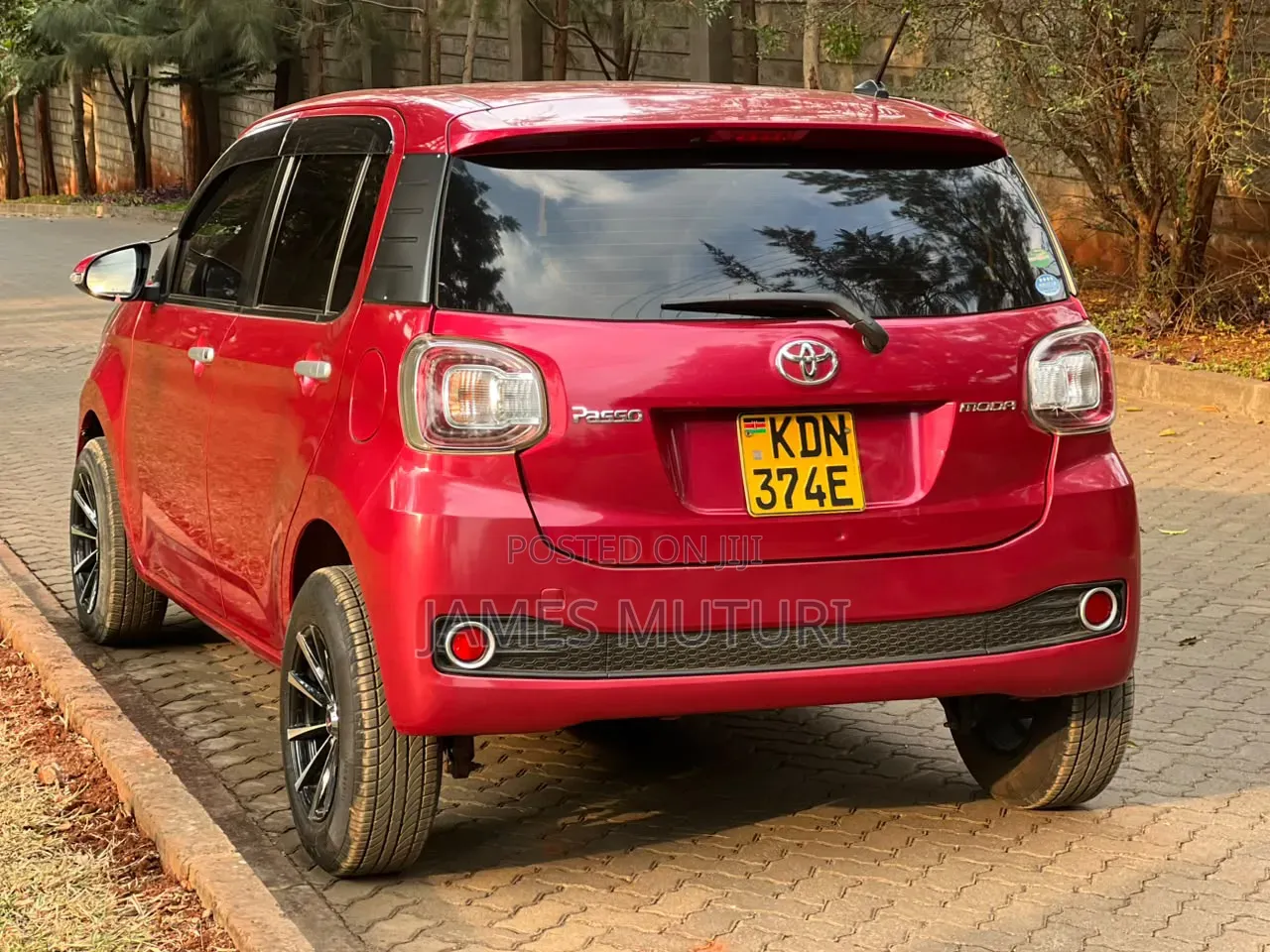 Toyota Passo 2016 Red