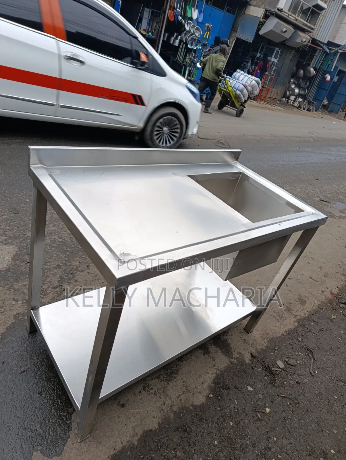 Single Kitchen Sink Heavy Duty