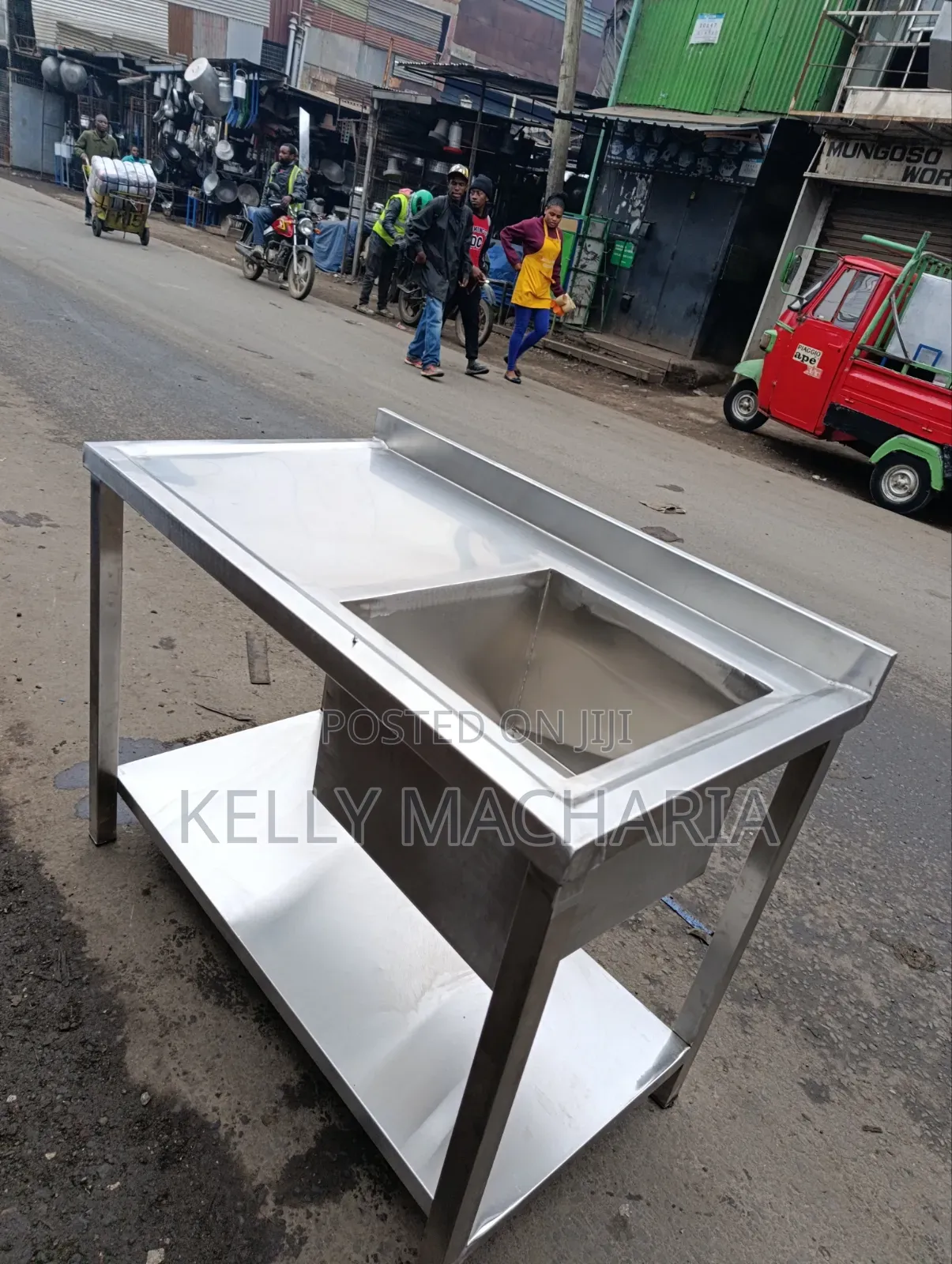 Single Kitchen Sink Heavy Duty
