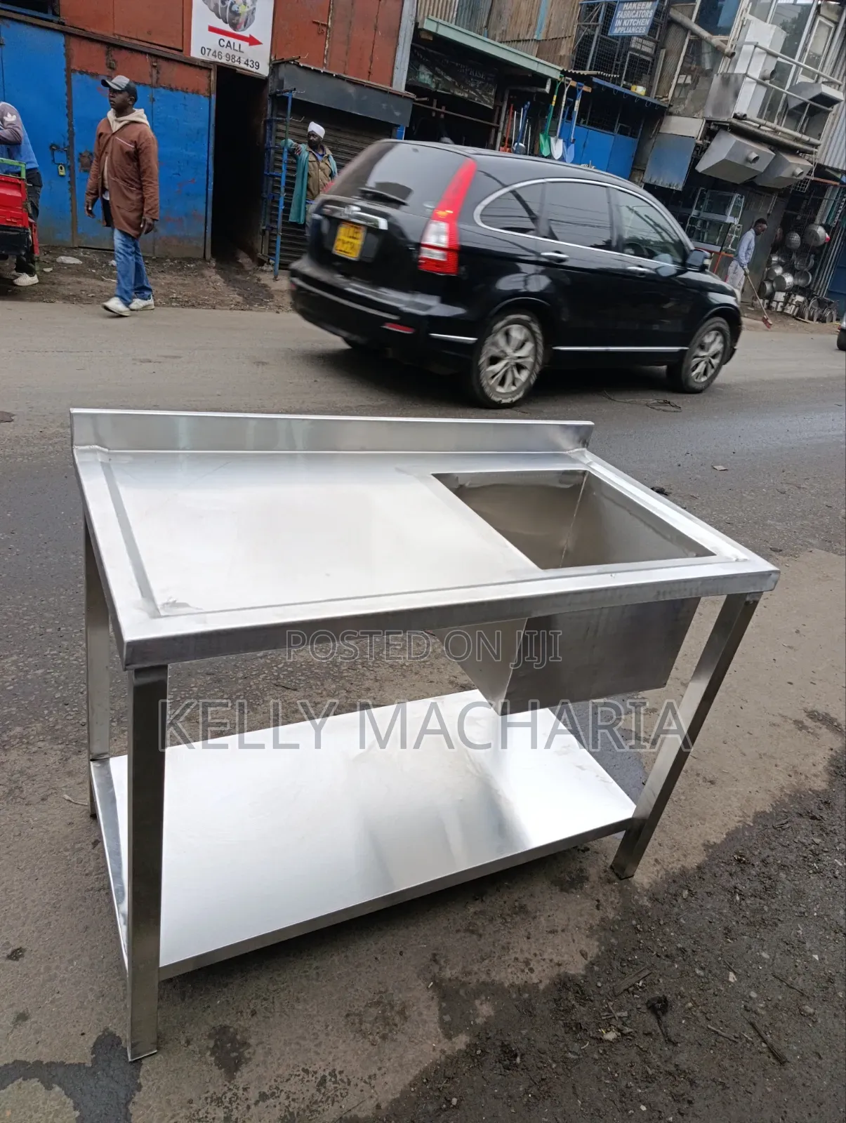 Single Kitchen Sink Heavy Duty