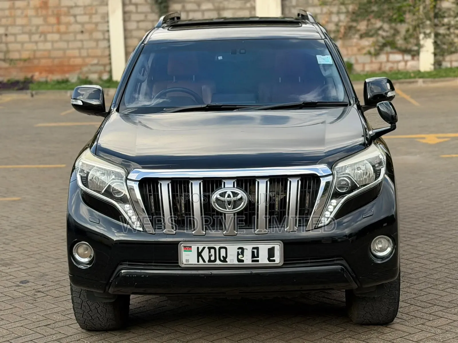 Toyota Land Cruiser Prado 2017 Black