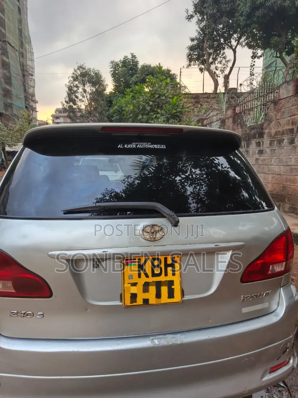 Toyota Ipsum 2005 Silver