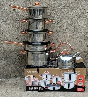 Stainless Steel 10 PCS Cookware Set