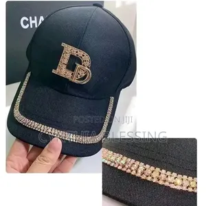 Fashion Designer Caps White Black