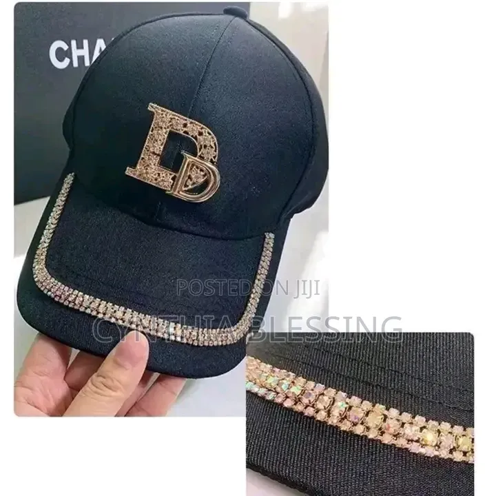 Fashion Designer Caps White Black