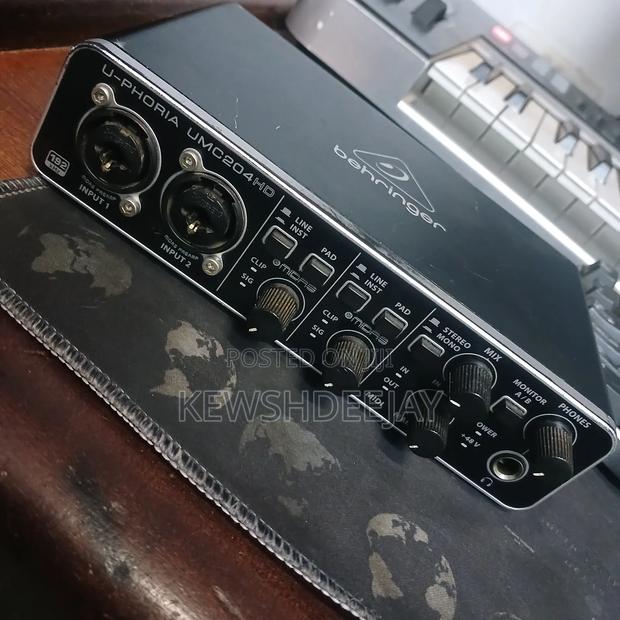 Behringer UMC204HD USB Audio Interface – KSh 14,500 - thumbnail 2