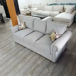 3-Seater Sofa — Grey Modern Comfort