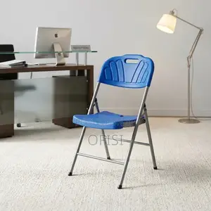 Foldable Chair; Patio Foldable Stackable Plastic Chair