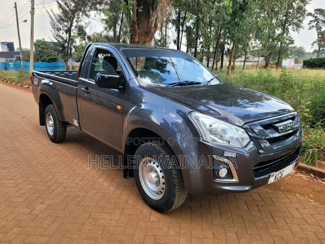 Isuzu D-MAX 2015 Gray