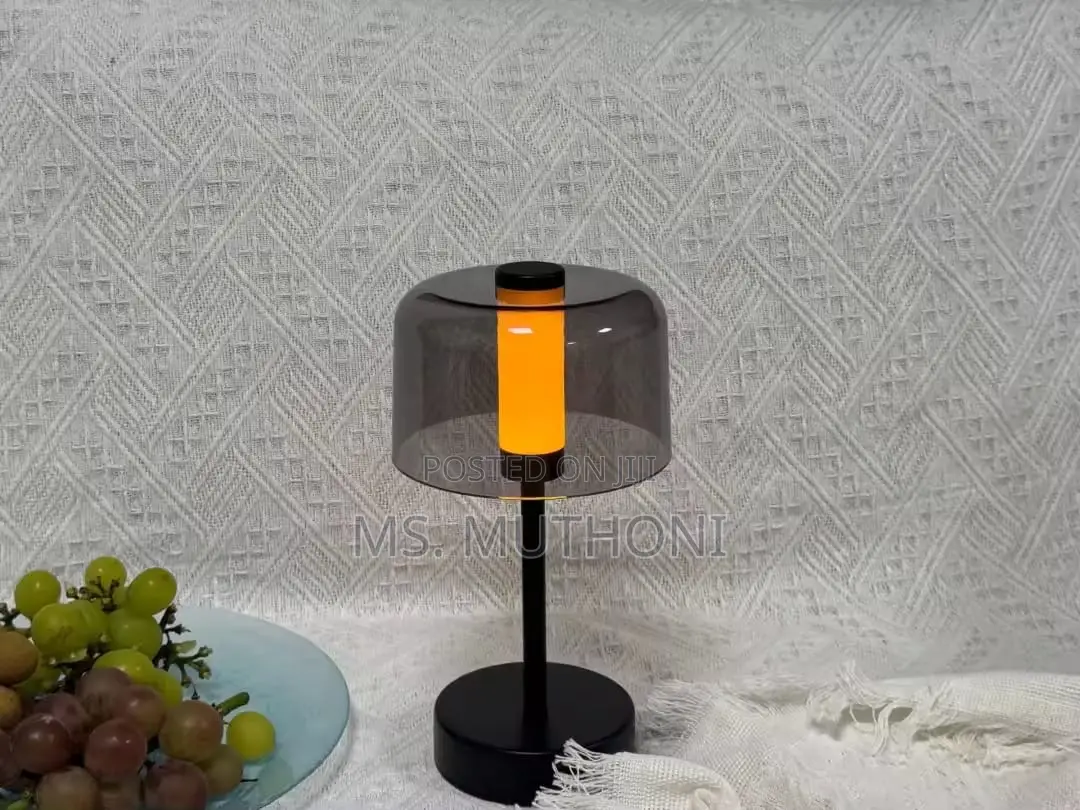 The Noir Cordless Touch Table Lamp.
