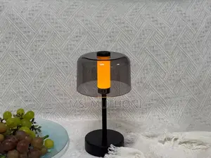 The Noir Cordless Touch Table Lamp.