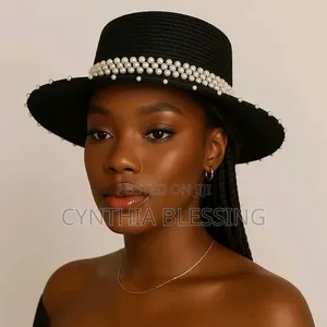 Fedora Hat With Beads