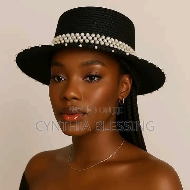 Fedora Hat With Beads