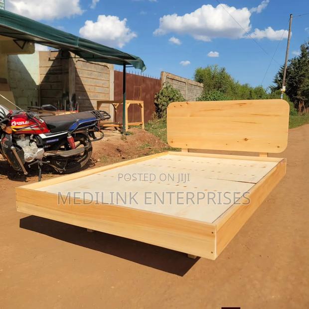 Ole Rai Rattan Boxbed 5*6 Vanish Customized Queen Bed - main view