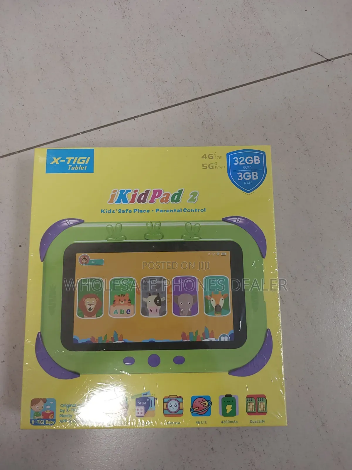 New X-tigi Kids Tab 32 GB Green
