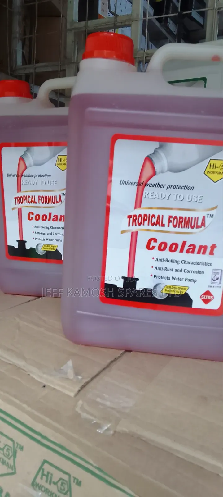 Variety of Coolant Available Blue/Red Premium/Tropical