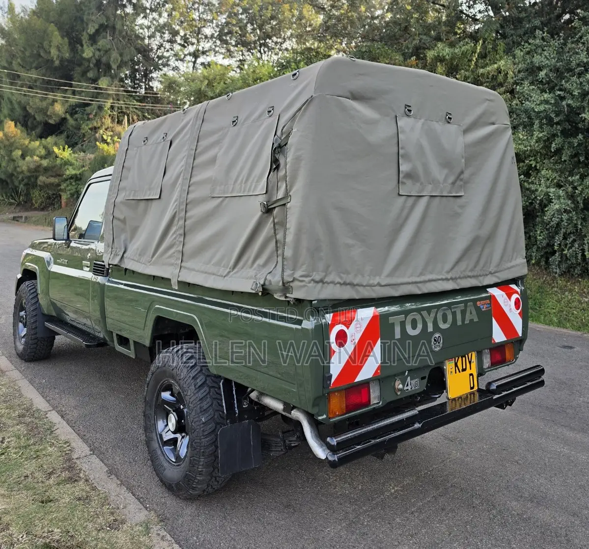 Toyota Land Cruiser 2018 Green