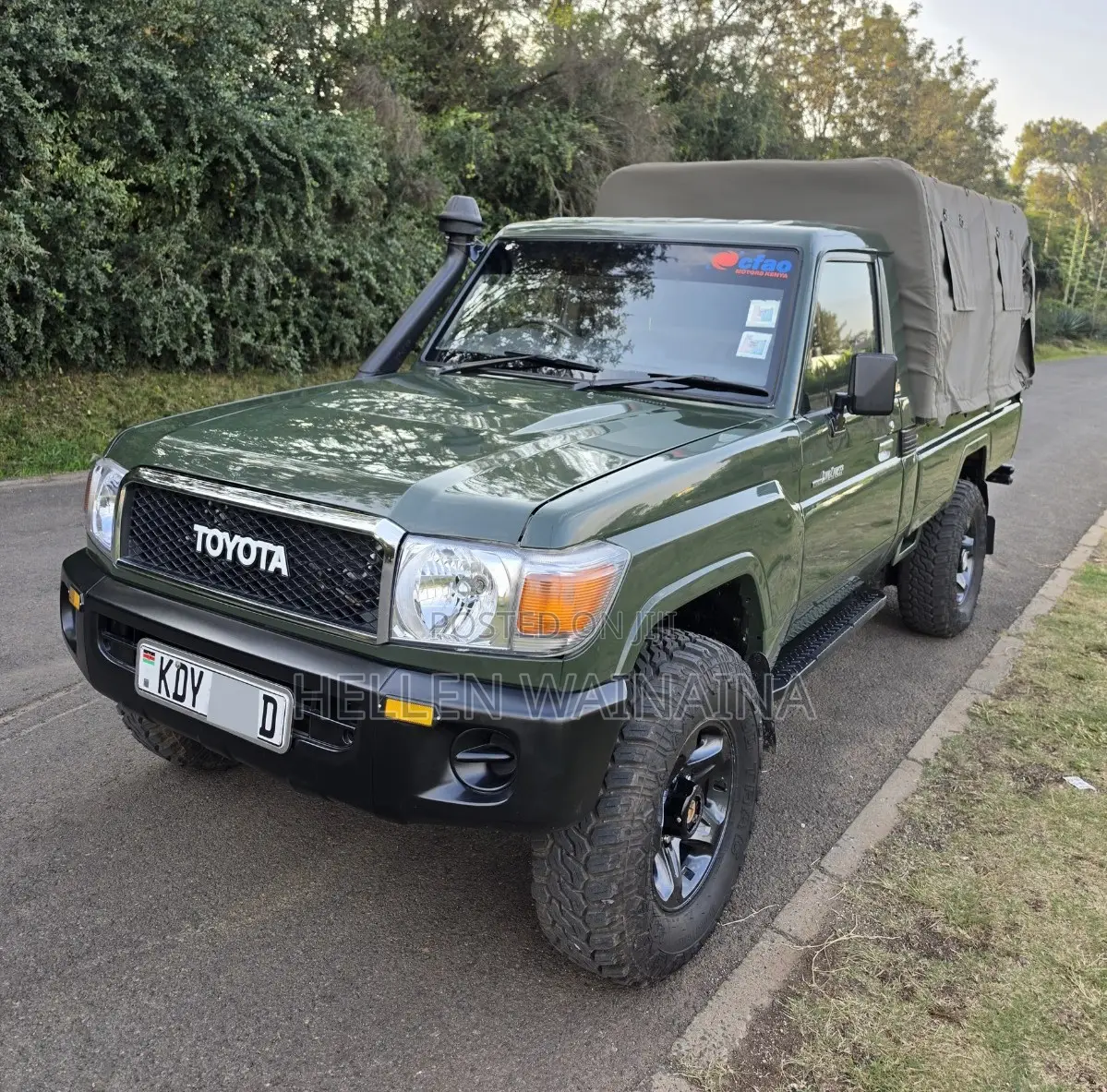 Toyota Land Cruiser 2018 Green