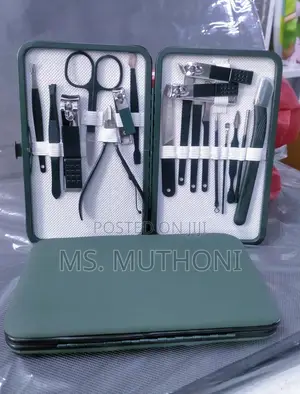 Portable Stainless Steel Manicure and Pedicure Grooming Set