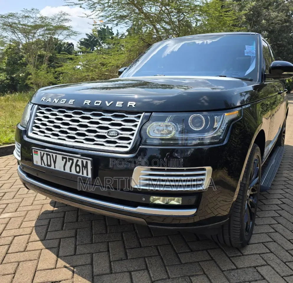 Land Rover Range Rover Vogue 2015 Black