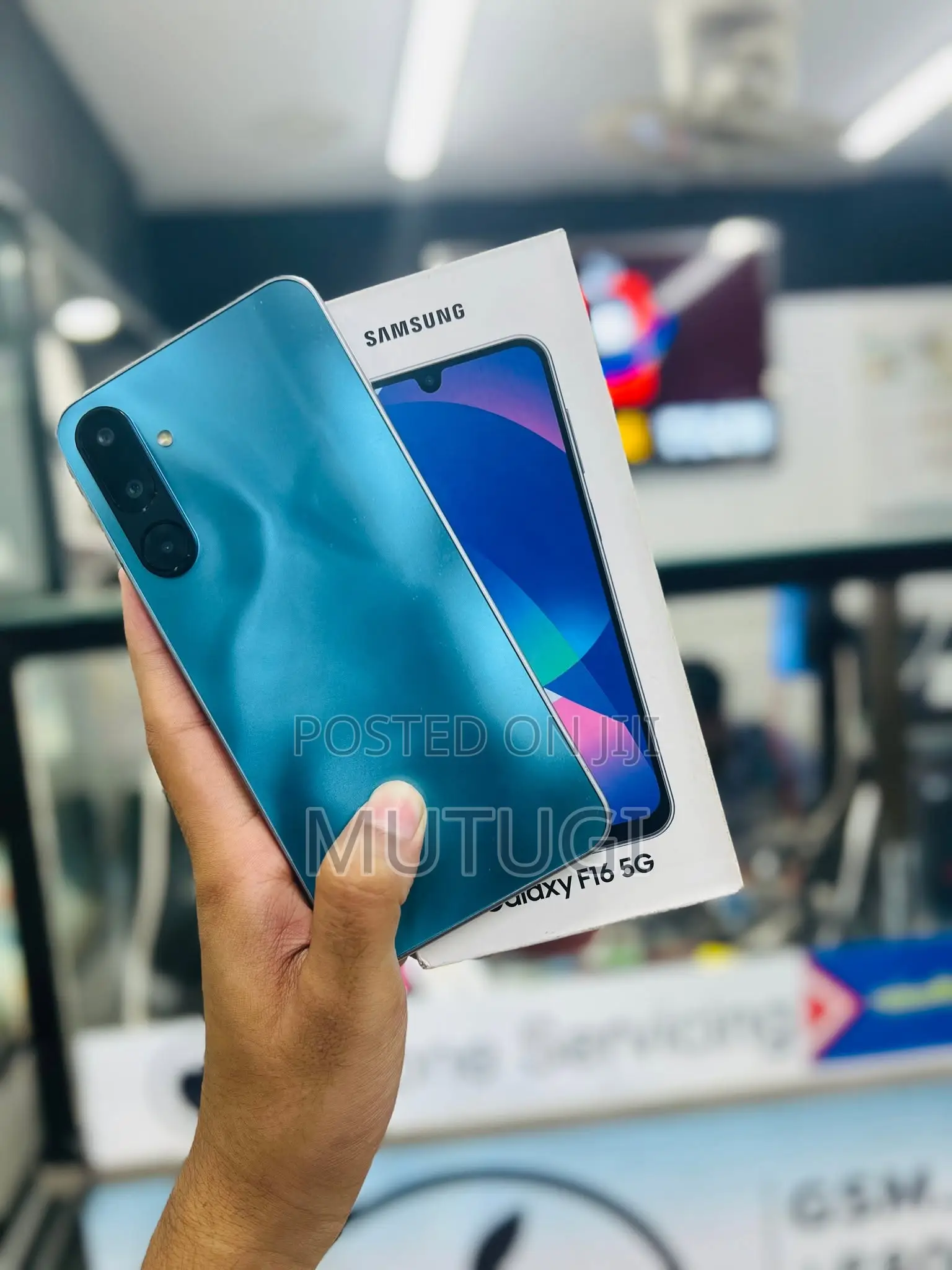 New Samsung Galaxy F16 128 GB Blue