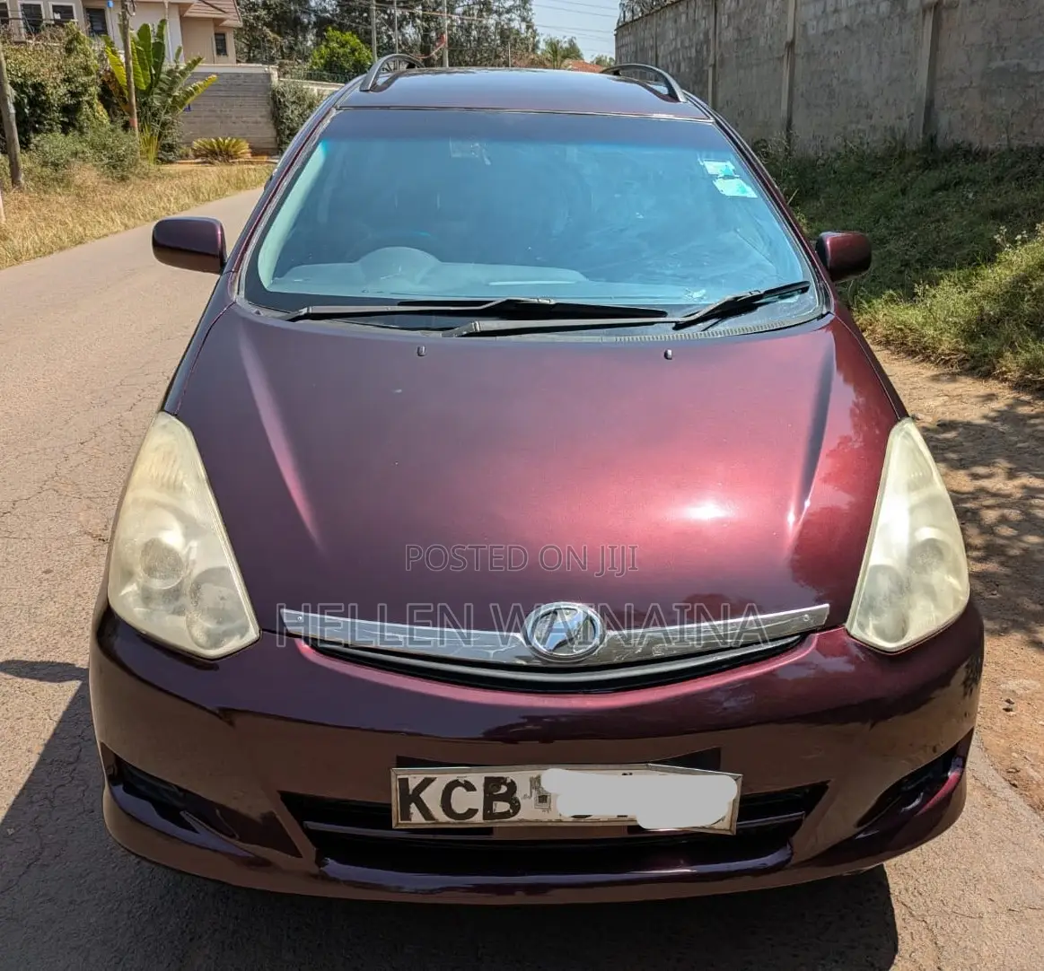 Toyota Wish 2008 Maroon