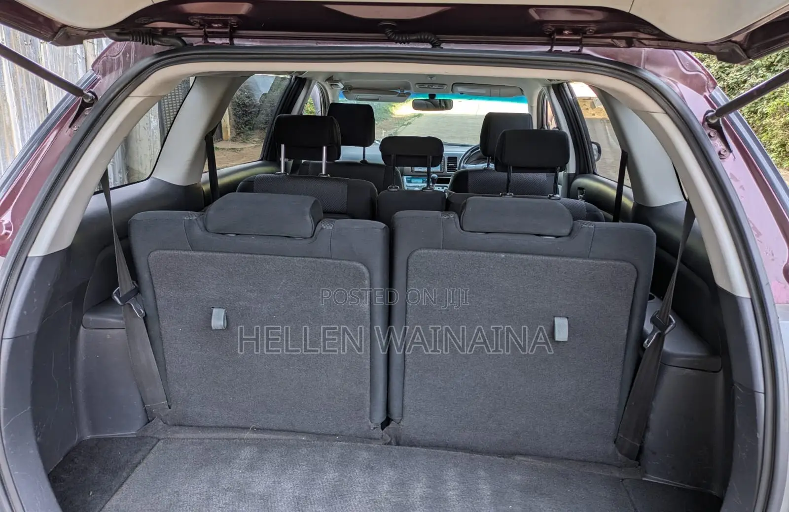 Toyota Wish 2008 Maroon