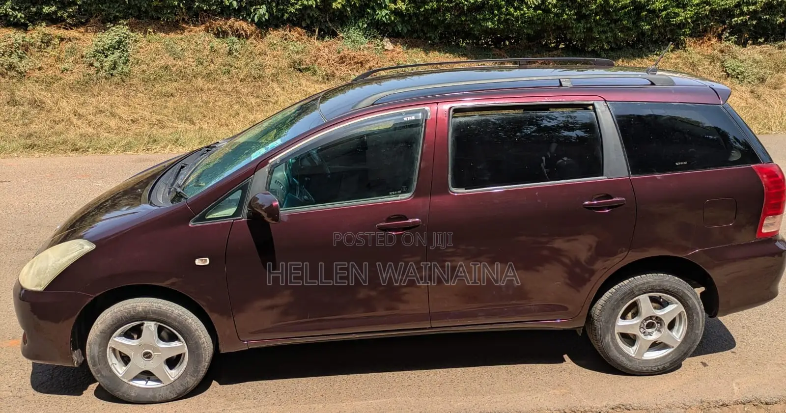 Toyota Wish 2008 Maroon