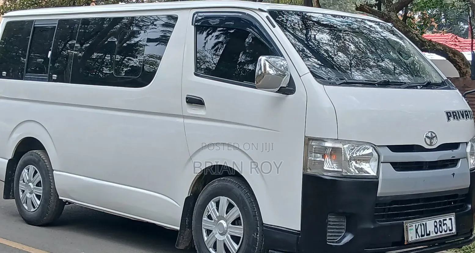 Toyota HiAce 2016 White