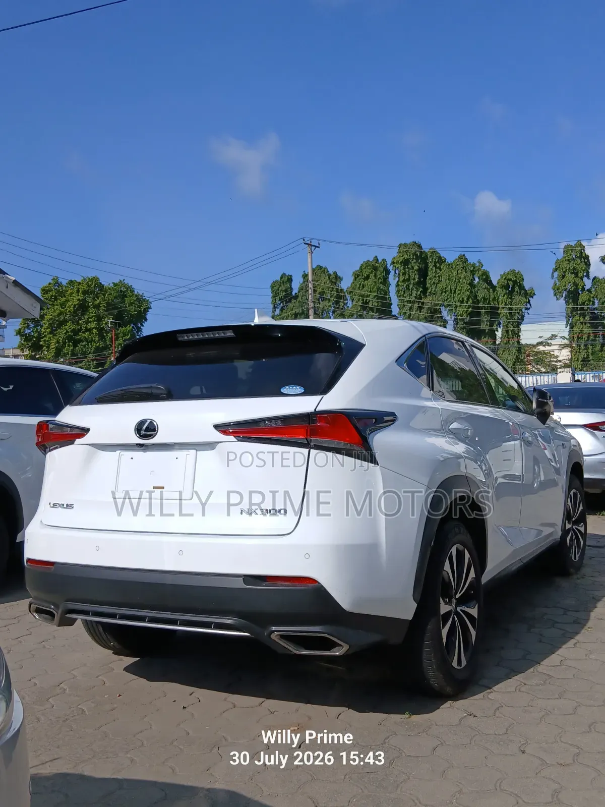 Lexus NX 300 AWD 2019 White