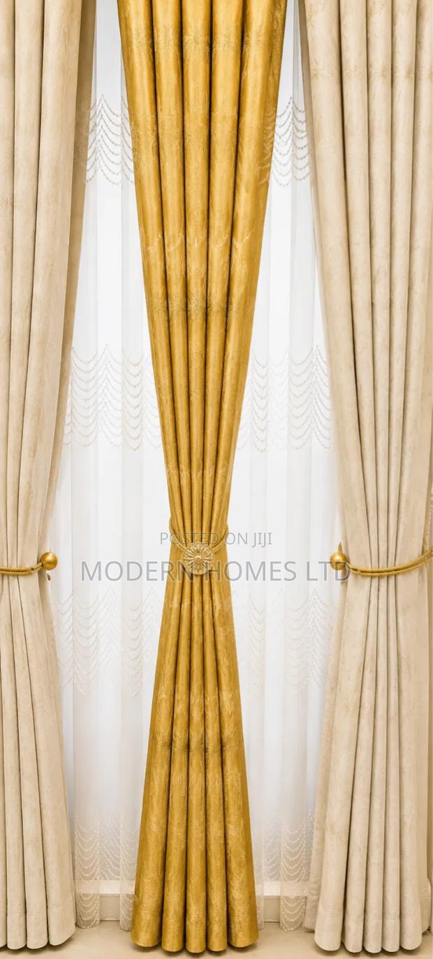 Transform Your Home With Beautiful Luxury Gold Curtains! - main view