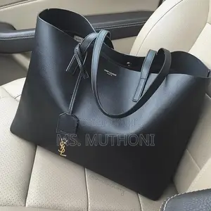 Iconic Saint Laurent Shopping East/West Tote Bag