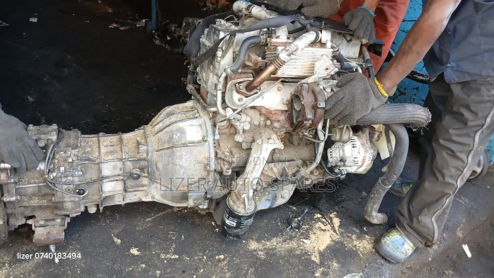Engine 4m41 L200