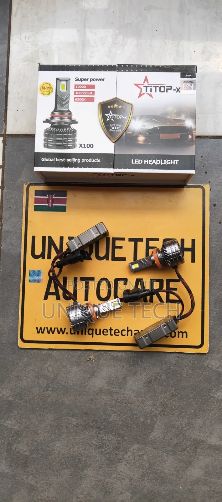 Titop X100 Headlight Bulbs H8 H11