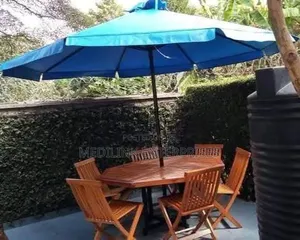 Foldable Chairs +Canvas +Tables + Parasol