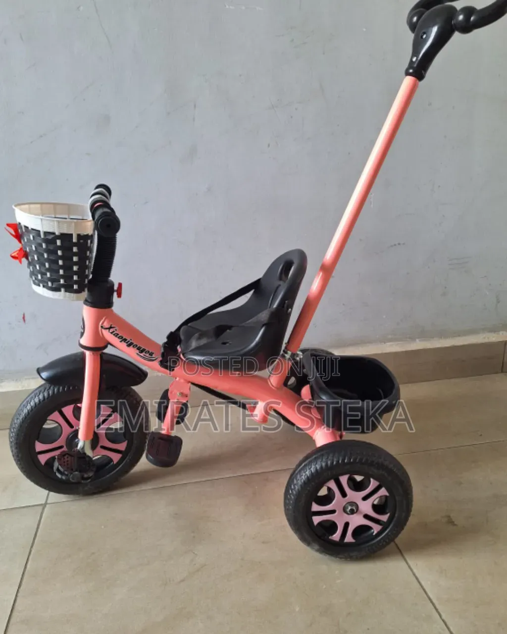 Kids Tricycle With Pusher