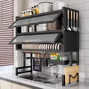 Double Layer Over the Sink With Glass Acrylic Cover