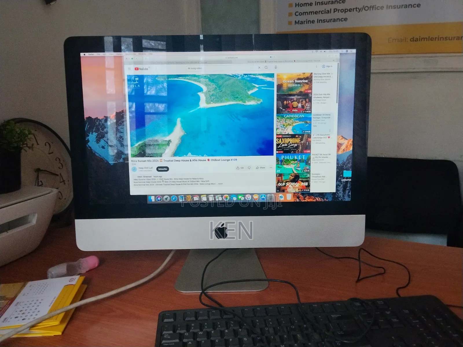 Desktop Computer Apple iMac Pro 8GB Intel Core i5 HDD 500GB