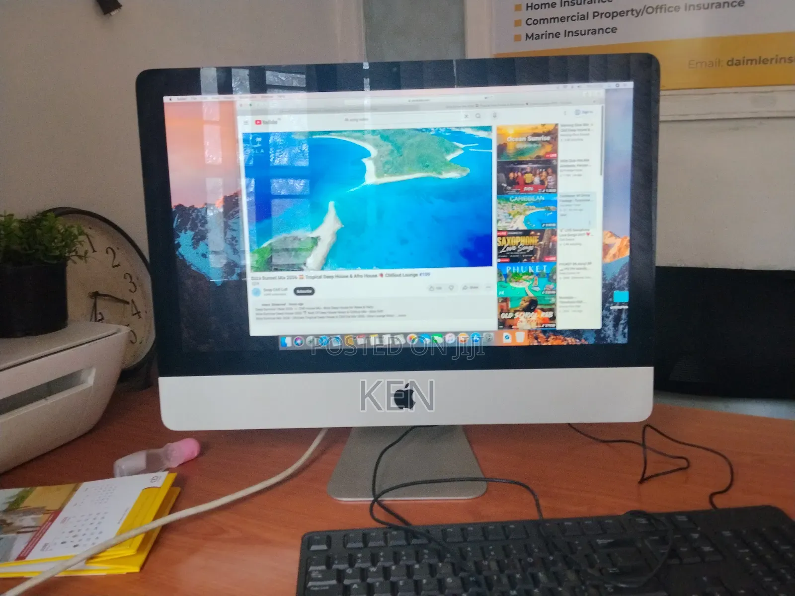 Desktop Computer Apple iMac Pro 8GB Intel Core i5 HDD 500GB