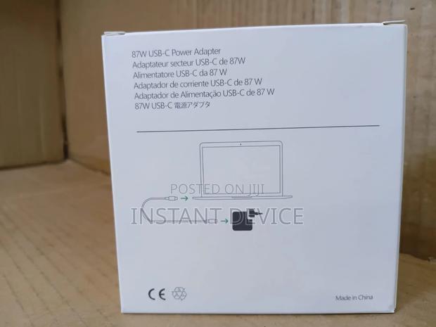 Genuine MacBook USB-C Fast Charger – Original 87W Power Adapter - thumbnail 2