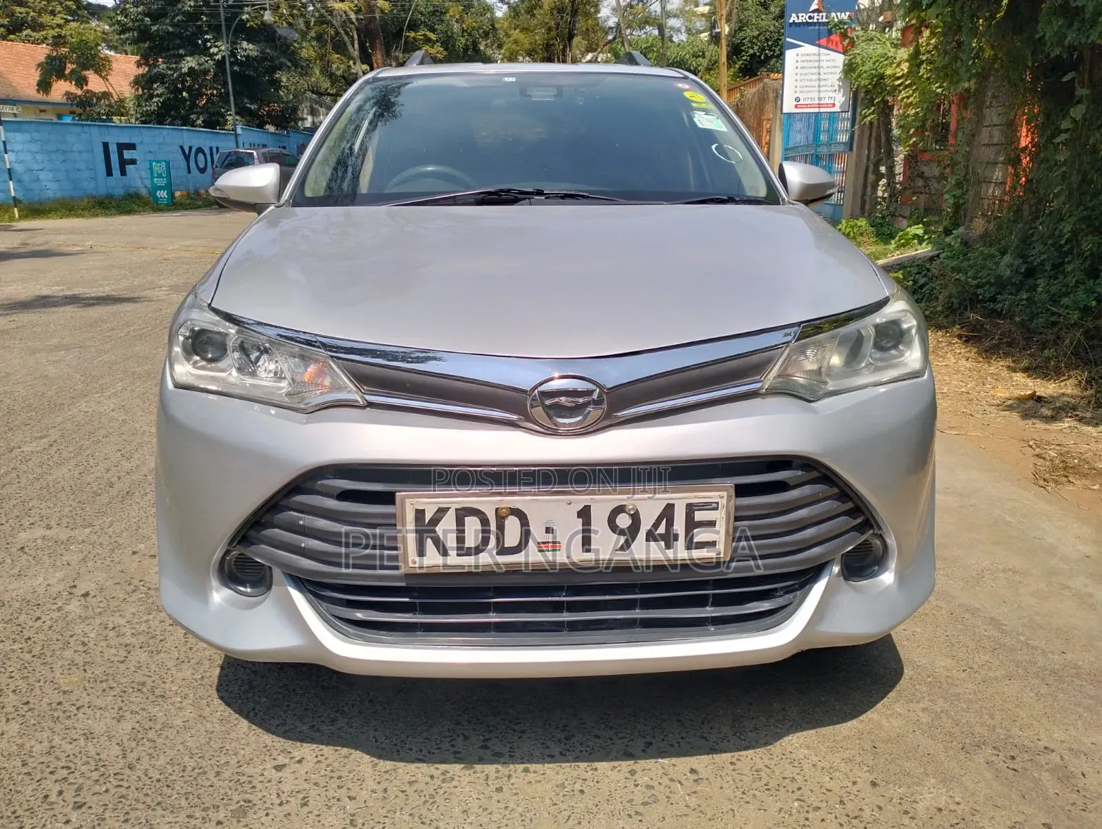 Toyota Corolla Fielder 2015 Silver