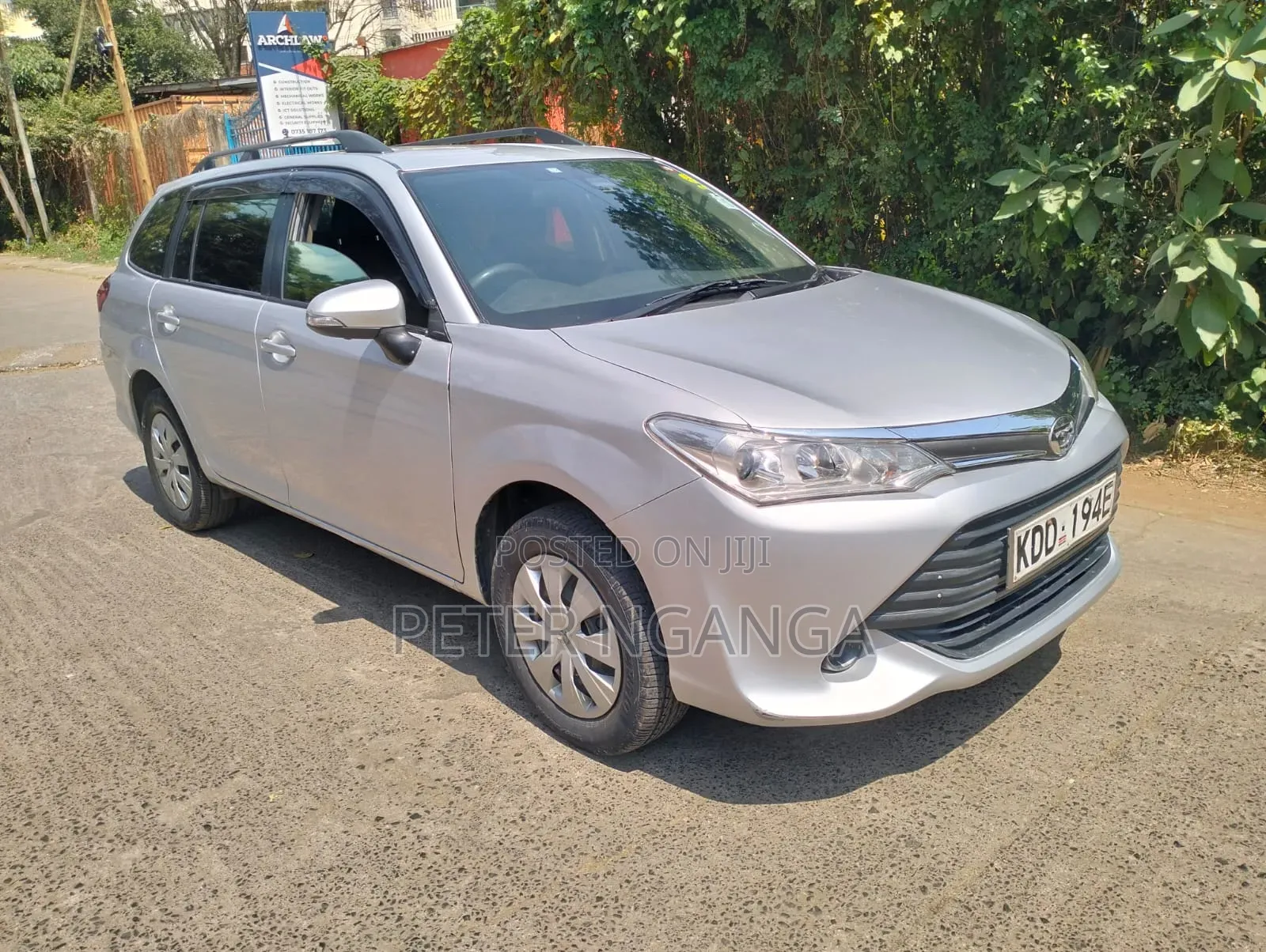 Toyota Corolla Fielder 2015 Silver