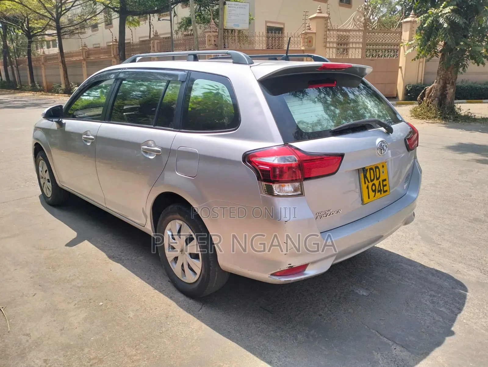 Toyota Corolla Fielder 2015 Silver