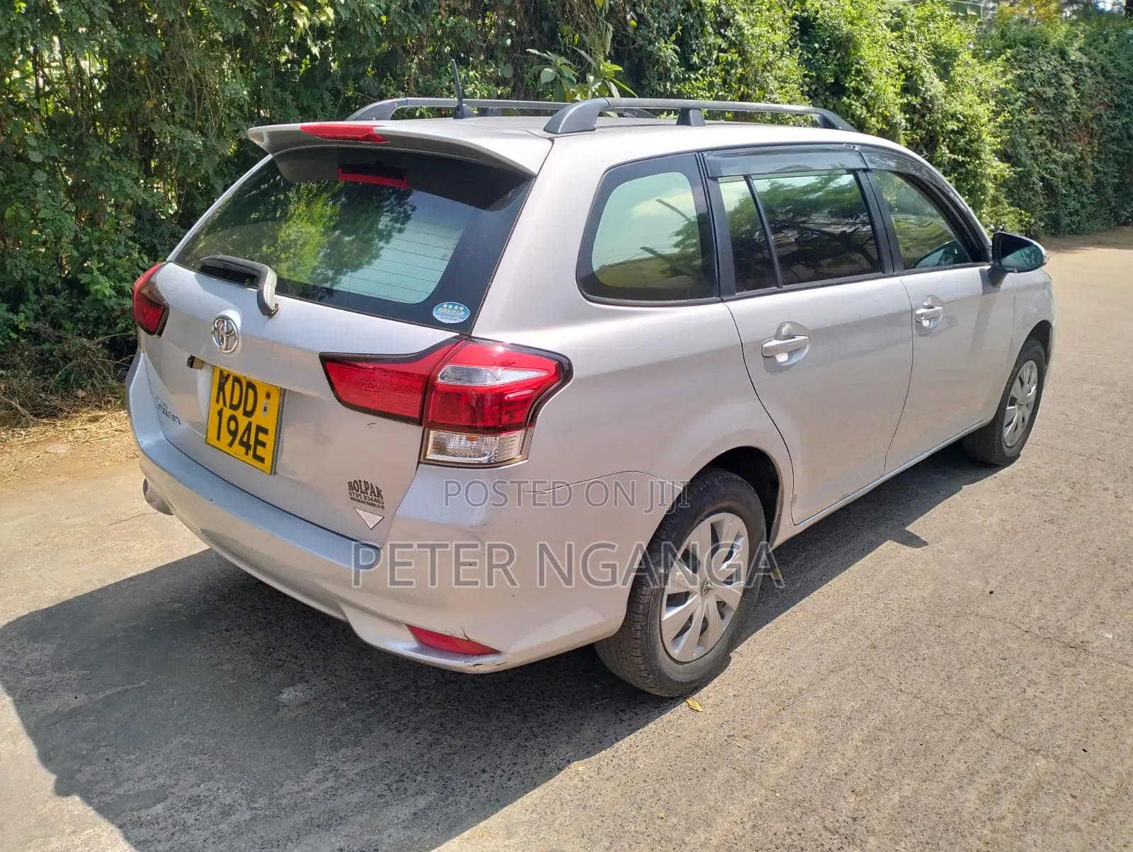 Toyota Corolla Fielder 2015 Silver