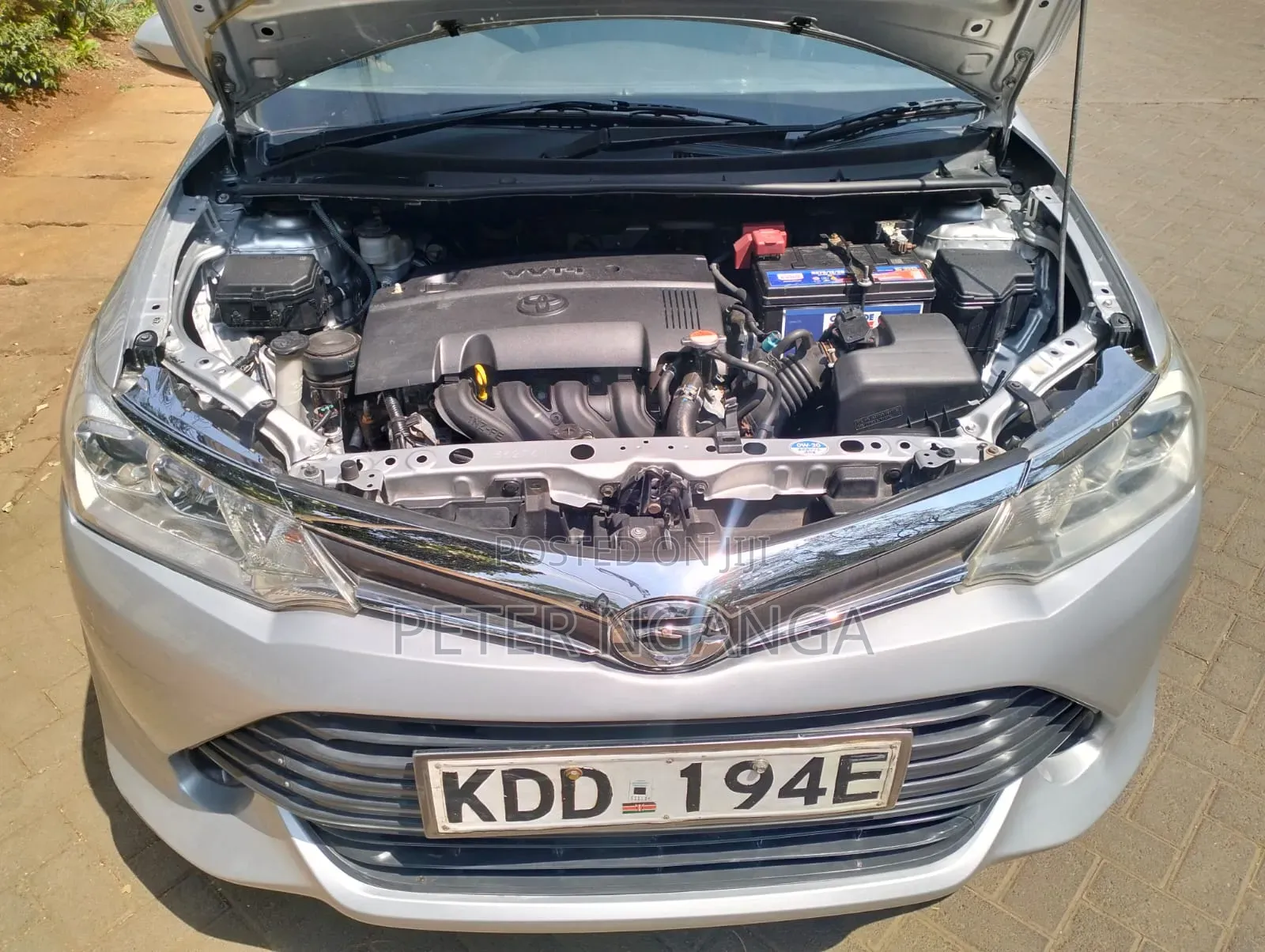 Toyota Corolla Fielder 2015 Silver