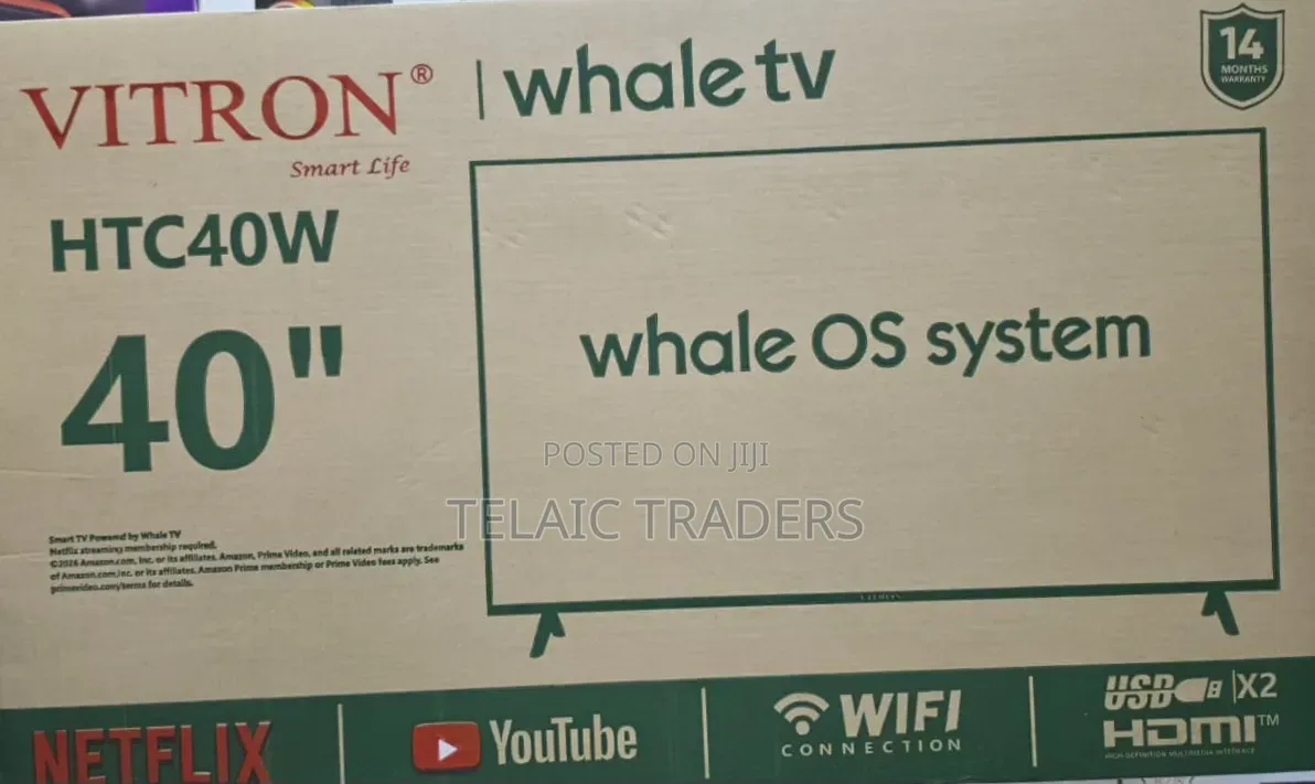 Vitron 40" Smart Whale TV