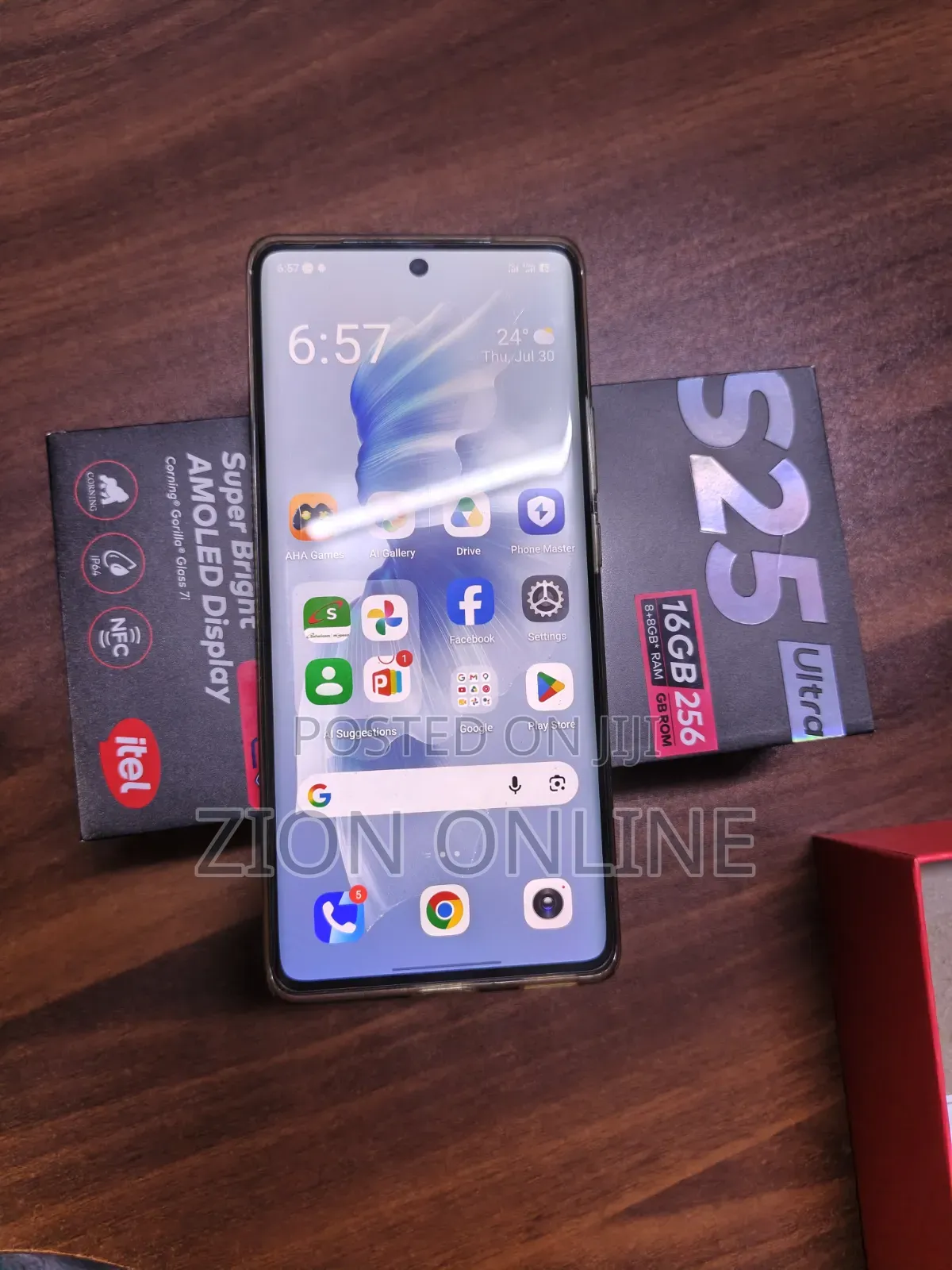 Itel S25 Ultra 256 GB Blue