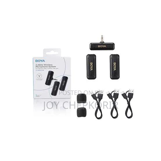 BOYA BY-WM3T2-M2 2.4GHz Wireless Microphone.